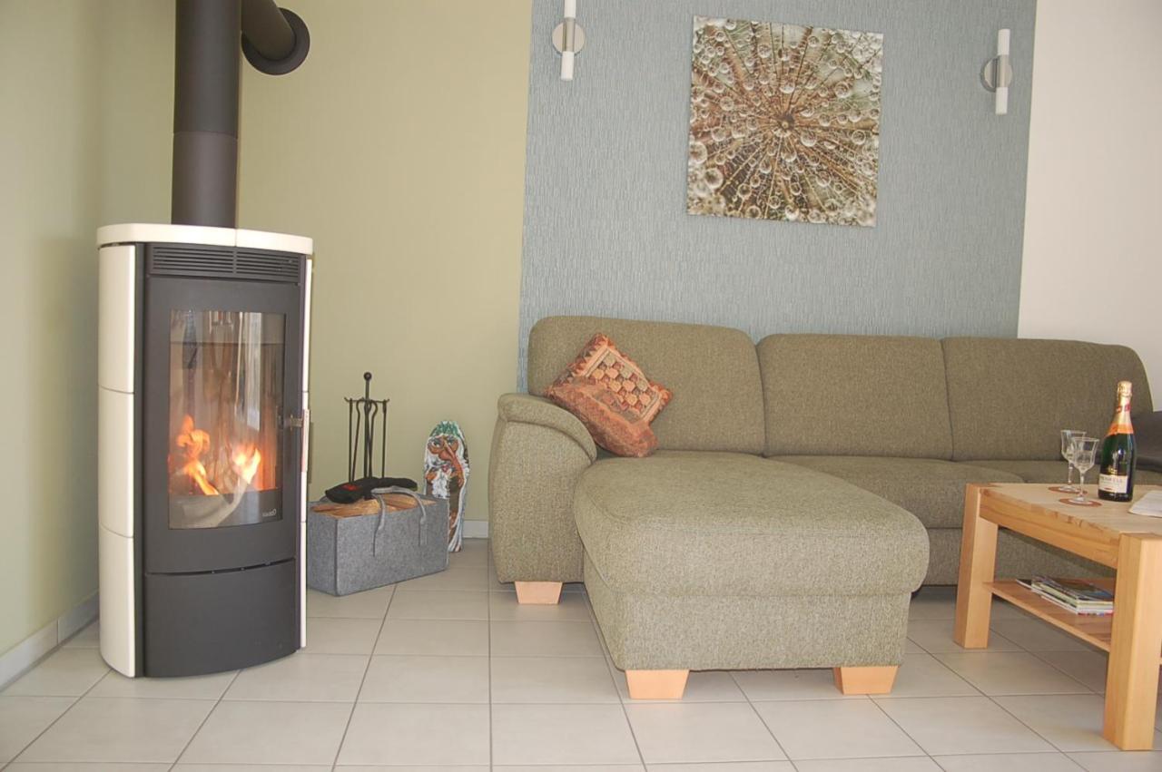 Behagliches Ferienhaus Zaunkoenig -Mit Kamin Und Sauna Tanne Ngoại thất bức ảnh